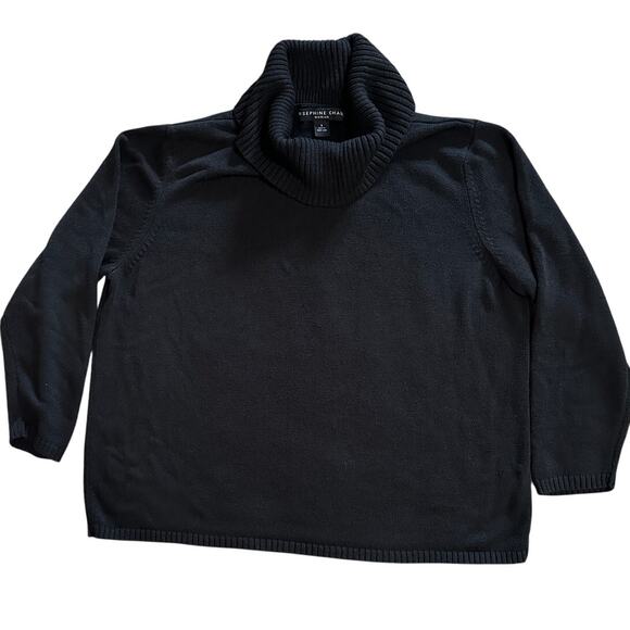 Josephine Chaus Woman Black Cowl Neck Sweater Size 3X - Picture 1 of 6